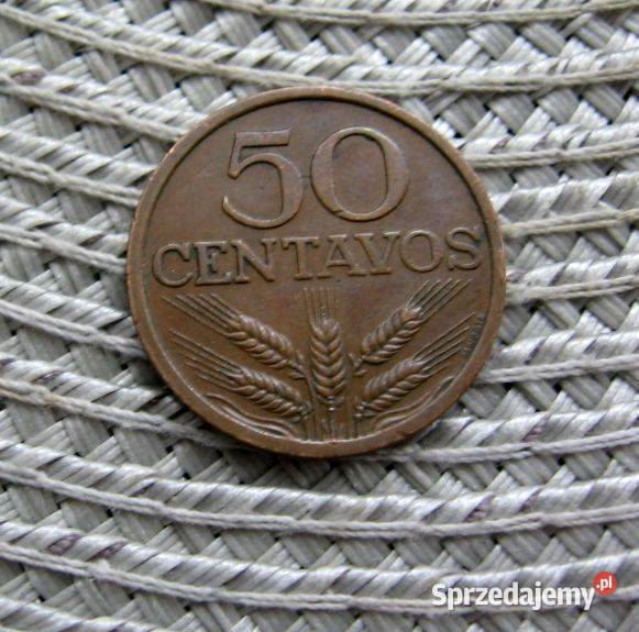 Portugalia 50 Centavos 1972r Kalisz