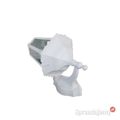 Kinkiet ogrodowy ścienny biały Częstochowa sprzedam