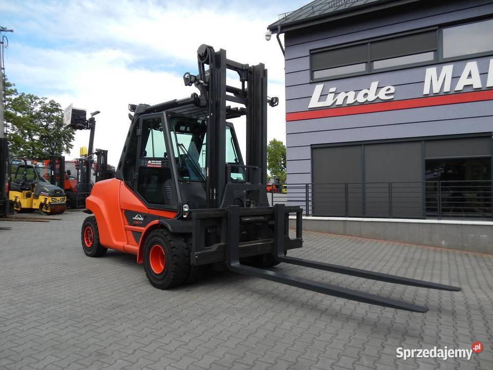 Wózek widłowy Linde H80D031100 Przesuw boczny Linde Mogilany sprzedam