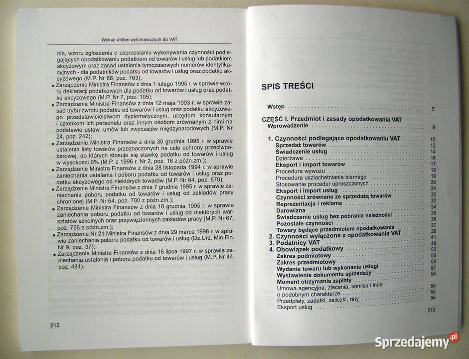 VAT98 Podatek towarów i usług z komentarzem Limanowa