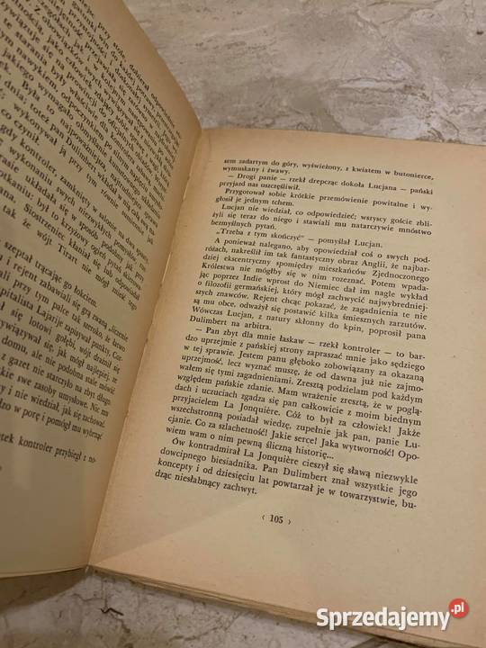 Pan na piaskowym zamku Jules De La Madelene 1950 Jasło