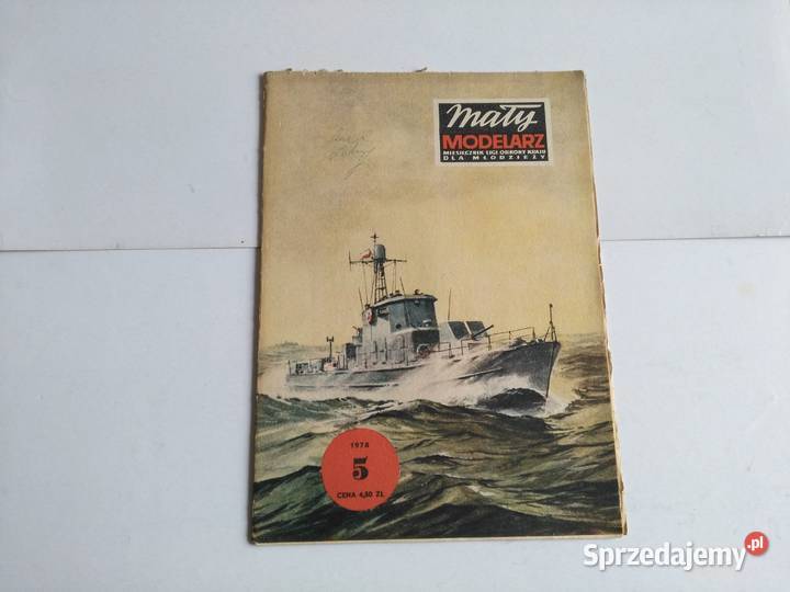 Mały Modelarz 51976 Okręt patrolowy WOP Dąbrowa Górnicza