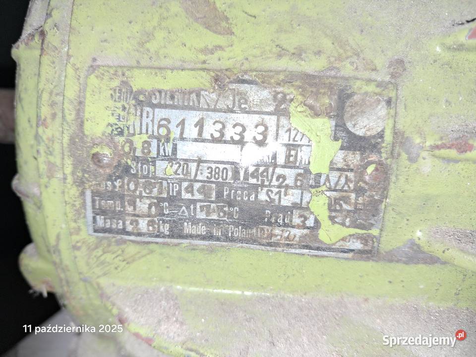 Silnik elektryczny 380v Płaza sprzedam