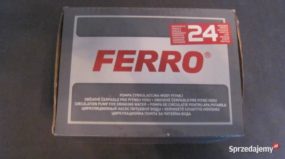 Pompa CO Ferro 2540 Części i akcesoria