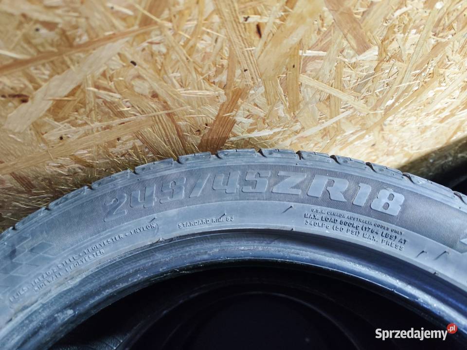 Opony letnie 24545 ZR18 Samochodowe Tarnów