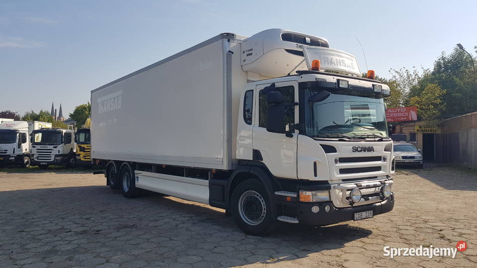SCANIA P360 6x2 CHŁODNIA KONTENER WINDA IZOTERMA Częstochowa