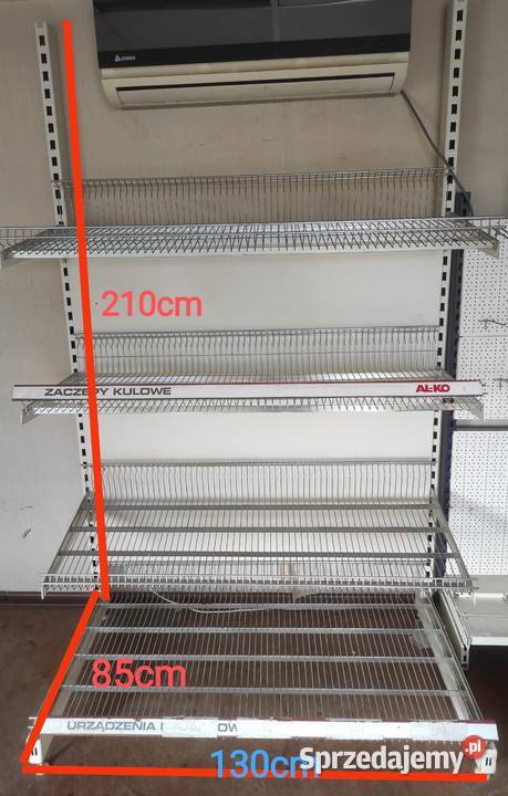 Regał Ekspozycyjny Sklepowy Stalowy Składany 5 Wrocław