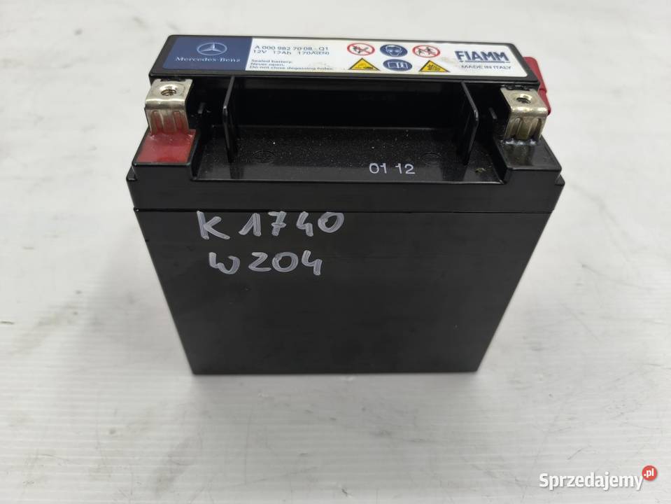 AKUMULATOR DODATKOWY MERCEDES W204 LIFT
