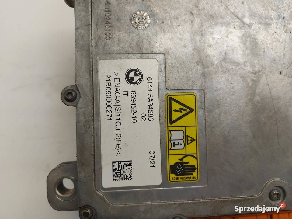 BMW i3 i01 REX Sterownik inwerter ładowania