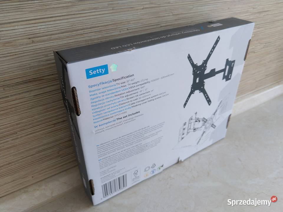 NAJTANIEJ Uchwyt Ścienny Na TV Telewizor Zabrze sprzedam