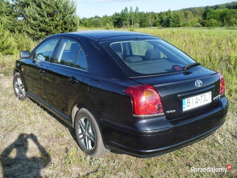 Toyota Avensis II T25 18 VVTi LPG 129 Rok produkcji 2004 podlaskie Białystok