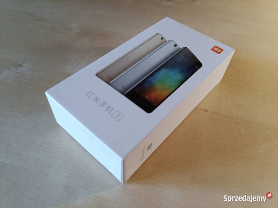 ORYGINALNE pudełko Xiaomi Redmi 3 wraz z dokumentami!