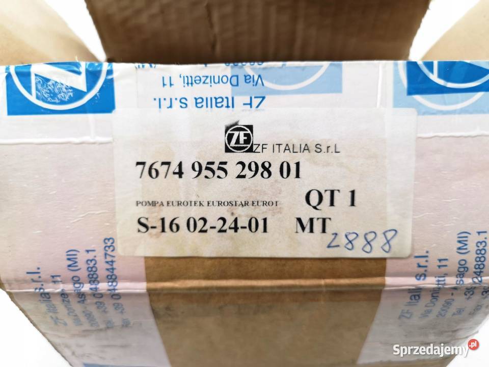 POMPA WSPOMAGANIA ZF IVECO EuroStar EuroTech sprzedam