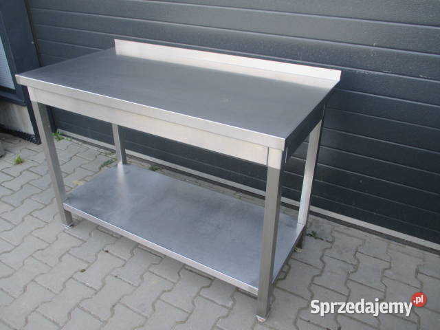 STÓŁ GASTRONOMICZNY Z PÓŁKĄ 1206085 wielkopolskie Ostrów Wielkopolski