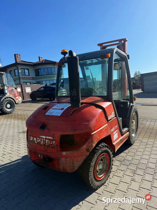 wózek widłowy terenowy MANITOU MSI25D przesuw Działoszyn sprzedam