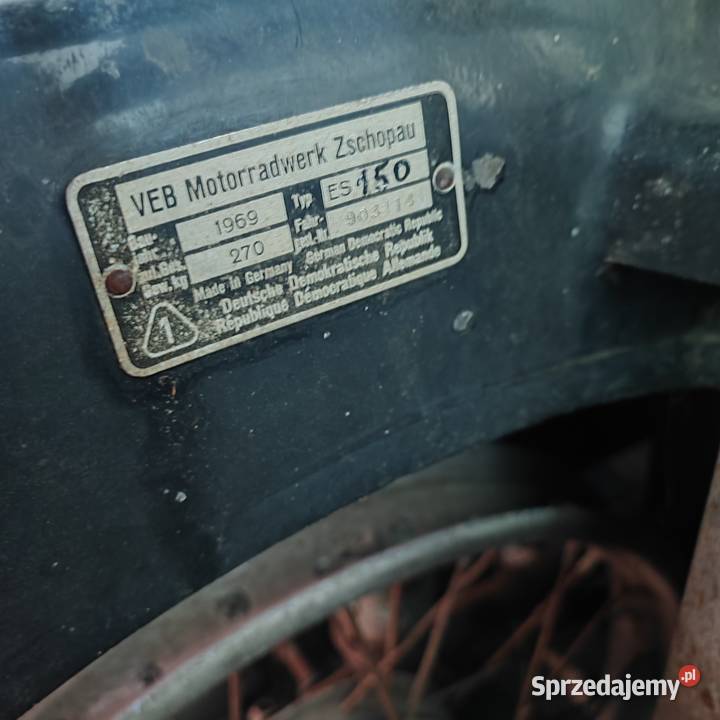 MZ trophy es150 Zielona Góra