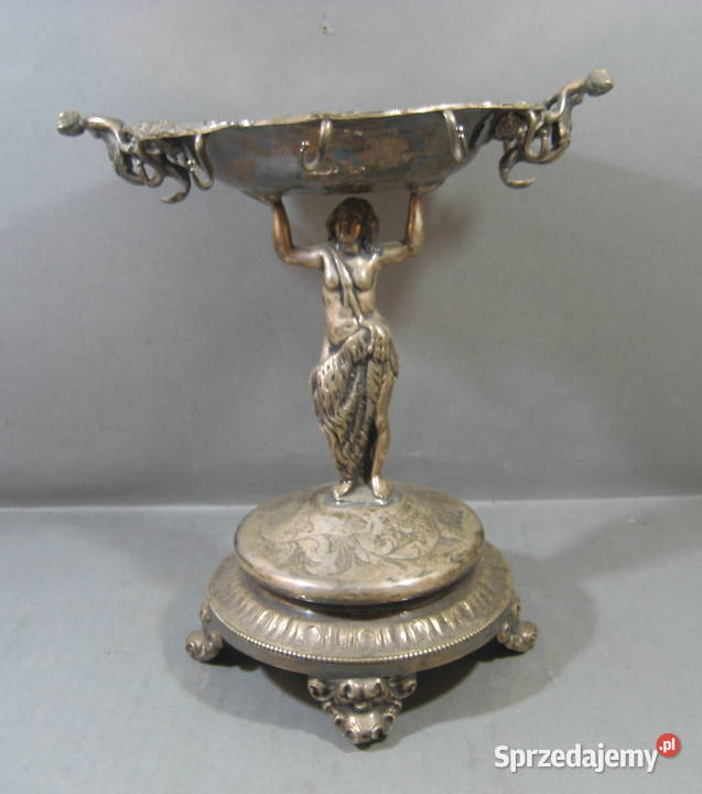 Srebrna Patera Zabytkowa 272 gr Warszawa