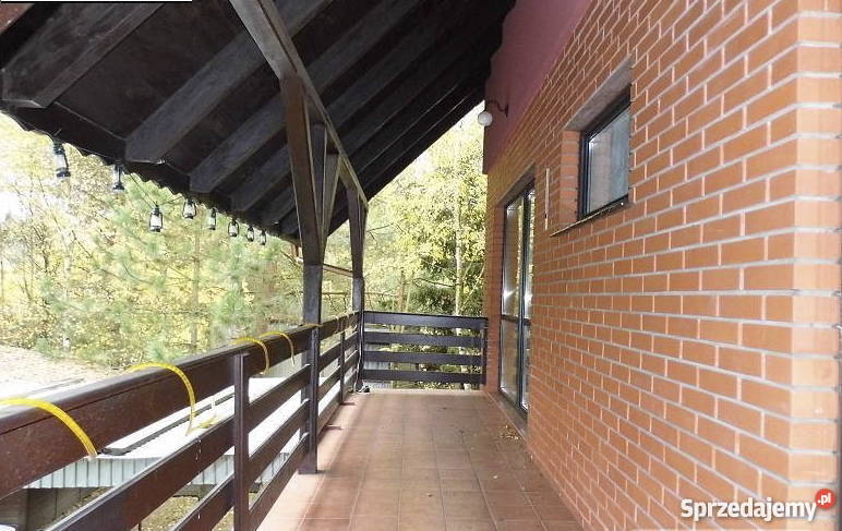 Całoroczny dom jeziorem powidzkim asfalt Nieruchomości Powidz sprzedam