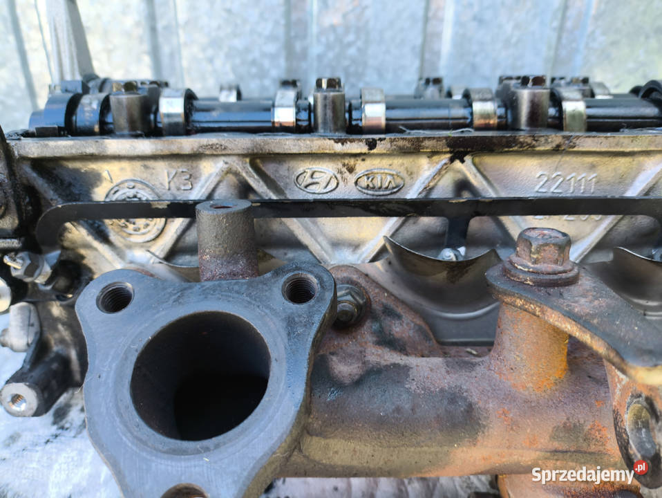 Kompletna głowica z wałkami KIA Sportage 3 17 Zamość