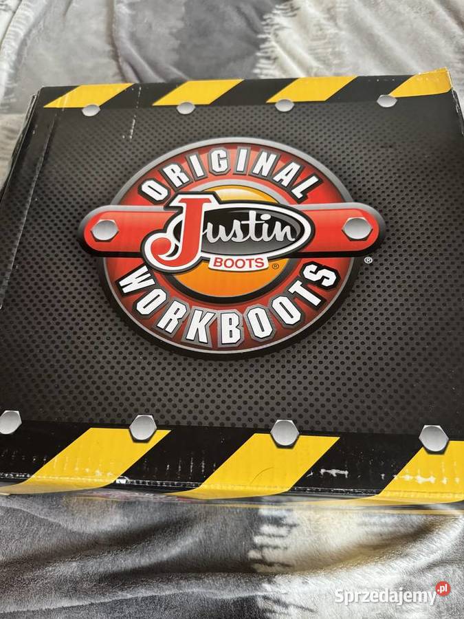 Justin Boots buty robocze Gdańsk sprzedam