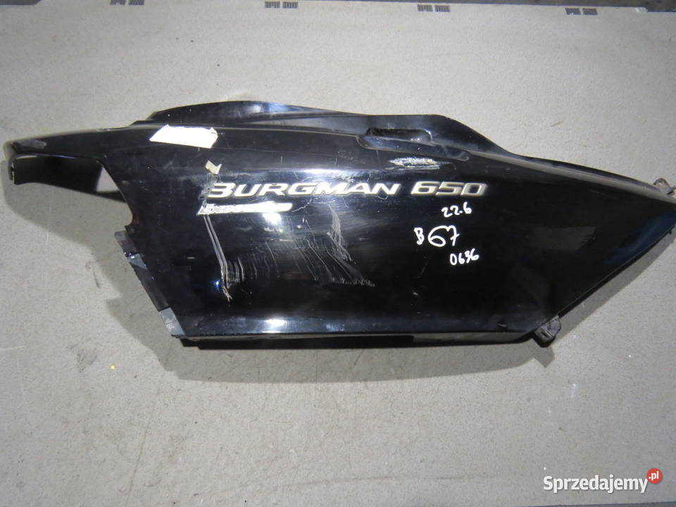 SUZUKI BURGMAN 650 05 bok boczek owiewka zadupek Warszawa