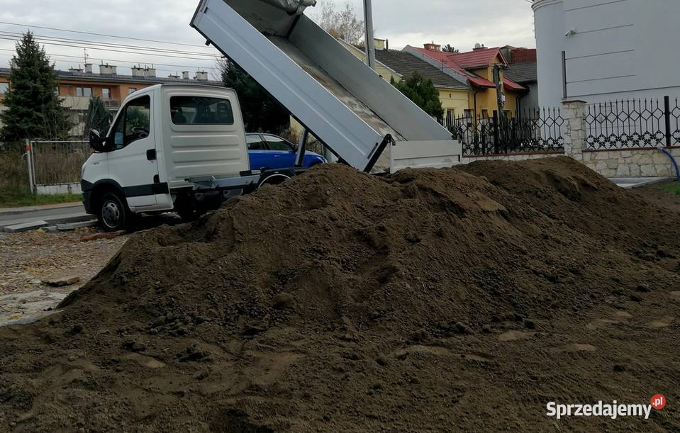 Ziemia ogrodowa SIANA Humus Czarnoziem Przesiana Kraków