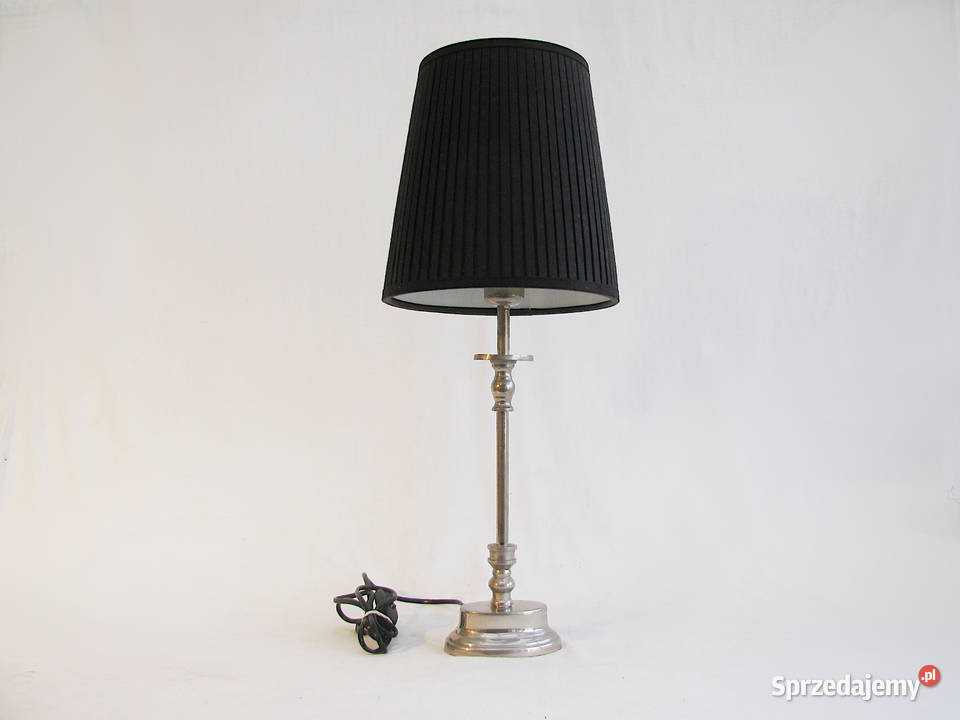 Duża Lampka nocna inox na nóżce Szczecinek