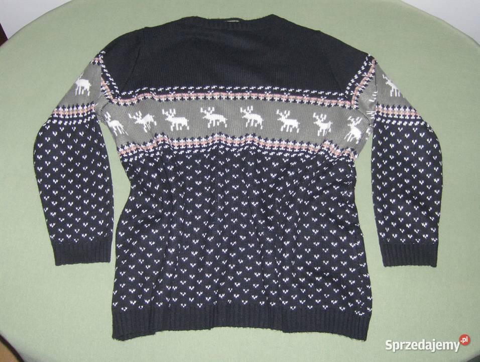 Ulla Popken Damski sweter norweski 505254 Rozmiar 52 Łódź