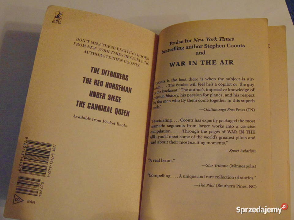 War in the Air Stephen Coonts Wojna w powietrzu lubelskie Lublin