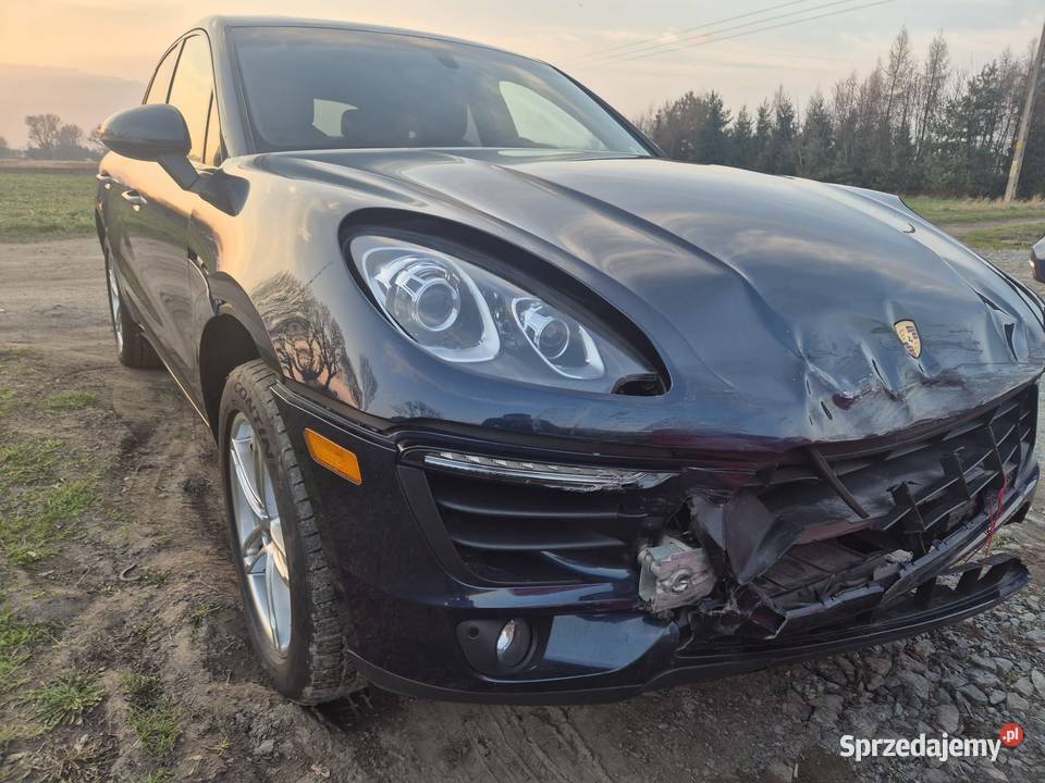 Porsche Macan S 30 2015 delikatnie uszkodzony na dolnośląskie Żórawina sprzedam