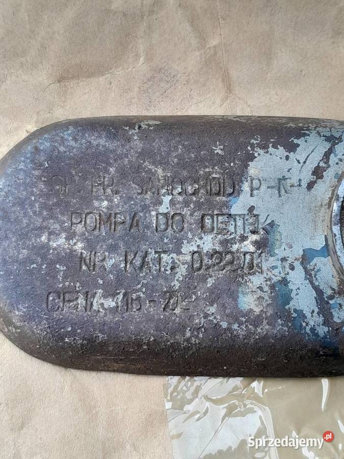 Pompka rowerowa metalowa stojąca słupkowa z Pozostałe Polkowice