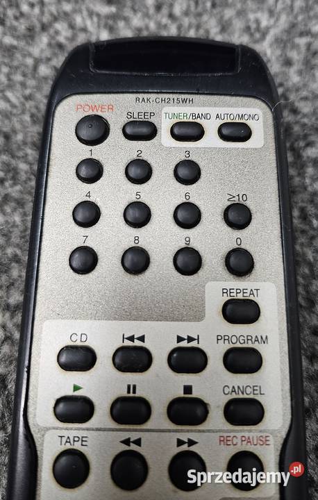 Oryginalny Pilot Technics RAKCH215WH Elektronika