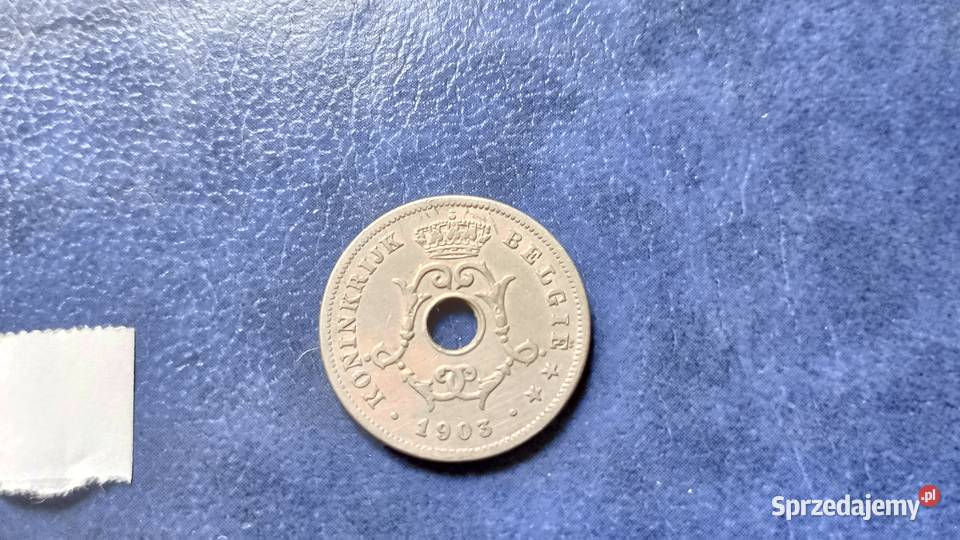 Stare monety 10 cent 1903 Belgia Numizmatyka Kolekcje Lesko