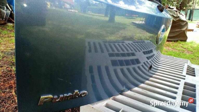 Fiat Punto Niebieski 408 2004r Klapa Tył Zdezak Skawina