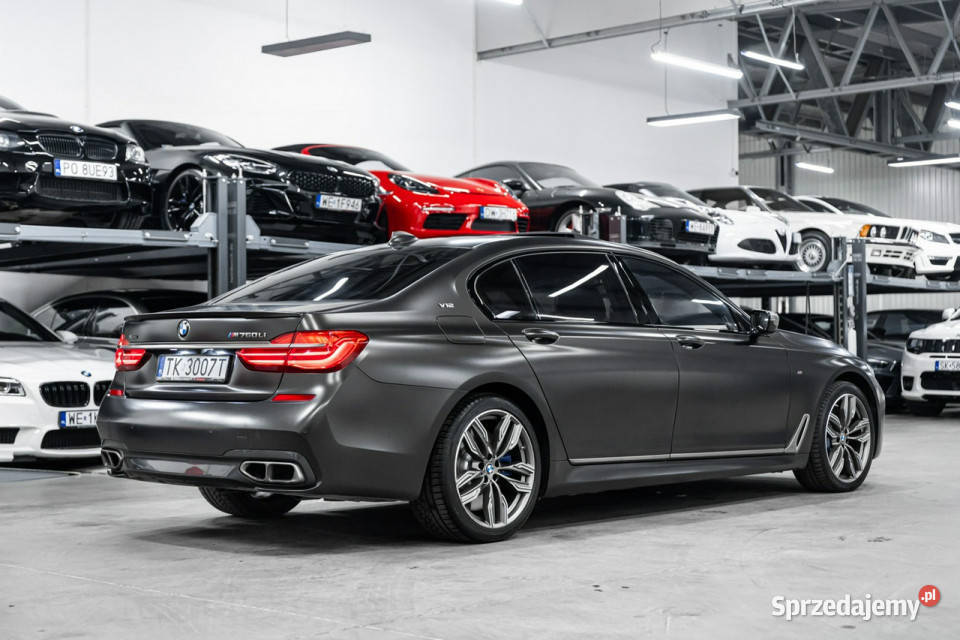 BMW M760 M760Li 609 Polski salon 1 właściciel tempomat