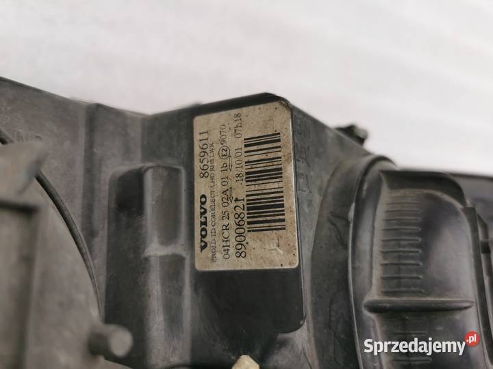 Lampa Prawy Przód Przednia Prawa Volvo S60 V70 prawe Wyszków