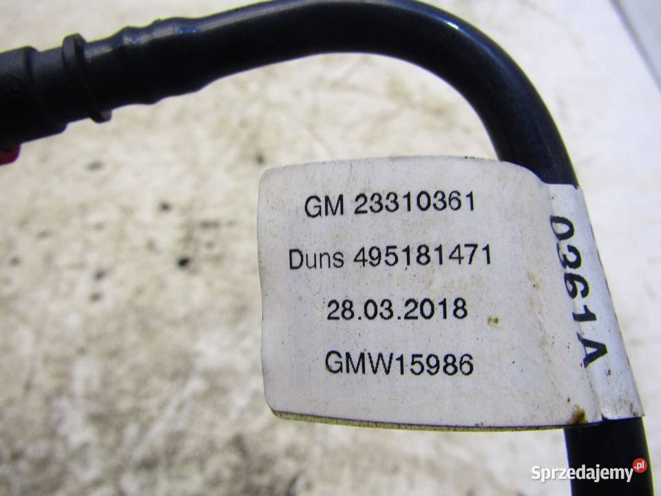 WĄŻ PRZEWÓD RURKA PALIWA 15 TURBO OPEL INSIGNIA