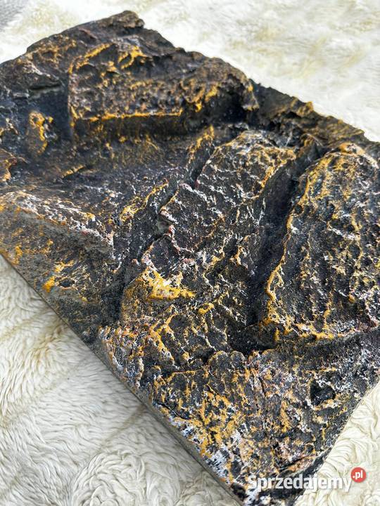 Tło skalne 3d do akwarium terrarium 4530 Zwierzęta Osięciny