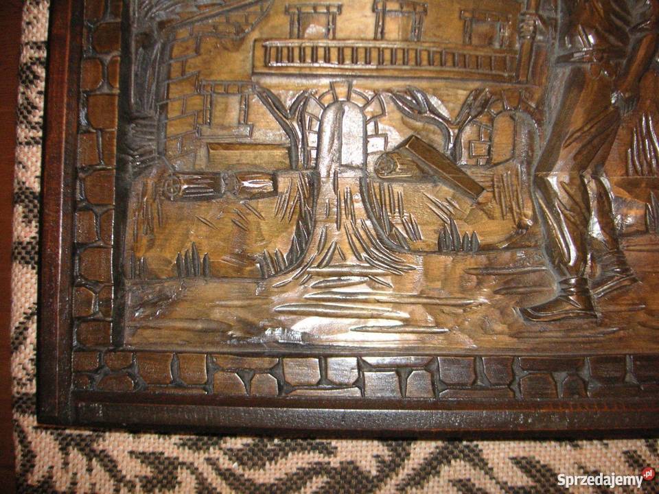 WIELKA PŁASKORZEŻBADREWNO 101x41x35 Wrocław