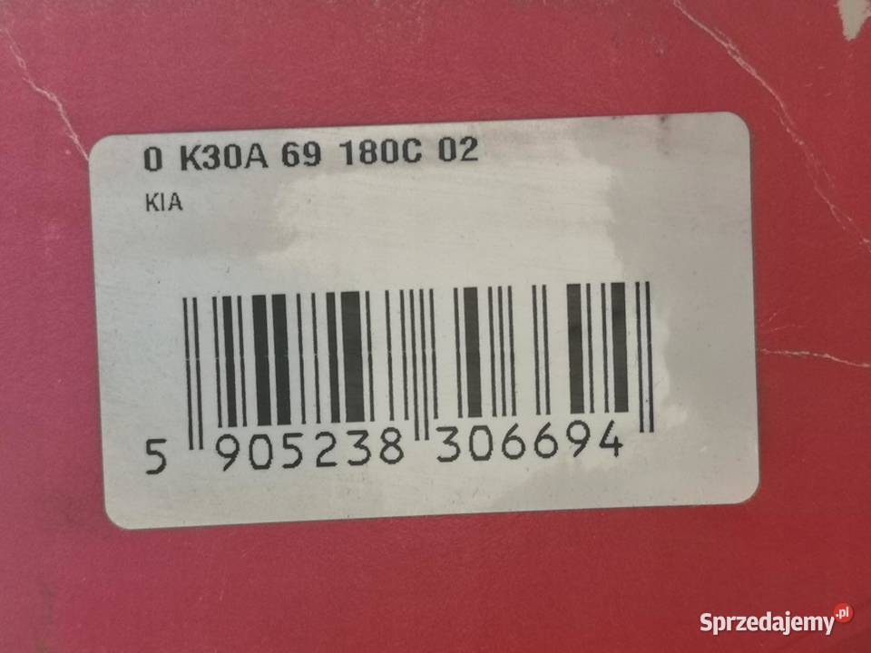 LUSTERKO LEWE KIA RIO 20002005 ORYGINAŁ ASO