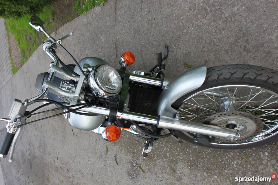 Honda Schadow V750 Wał kardana piękny wydech Wola Batorska
