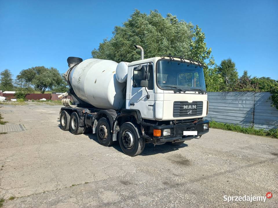 Man 32322 F90 8X4 Betonomieszarka Gruszka