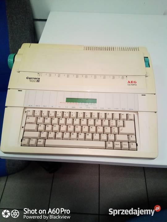 Maszyna do pisania Elektroniczna AEG Olympia Legnica