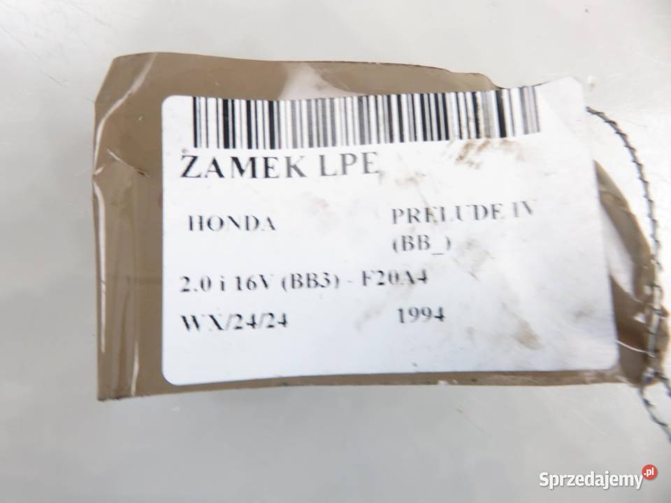 ZAMEK LEWY PRZEDNI HONDA PRELUDE IV 3 PIN