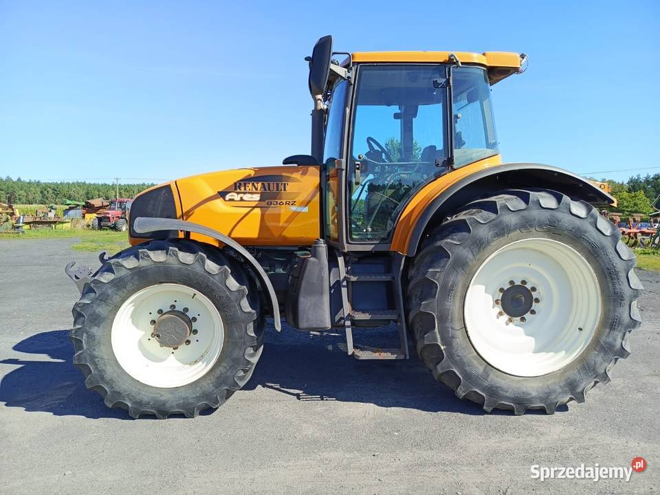 Renault Ares 836Rz z Tuzem wom silnik John Deere Łobżenica sprzedam