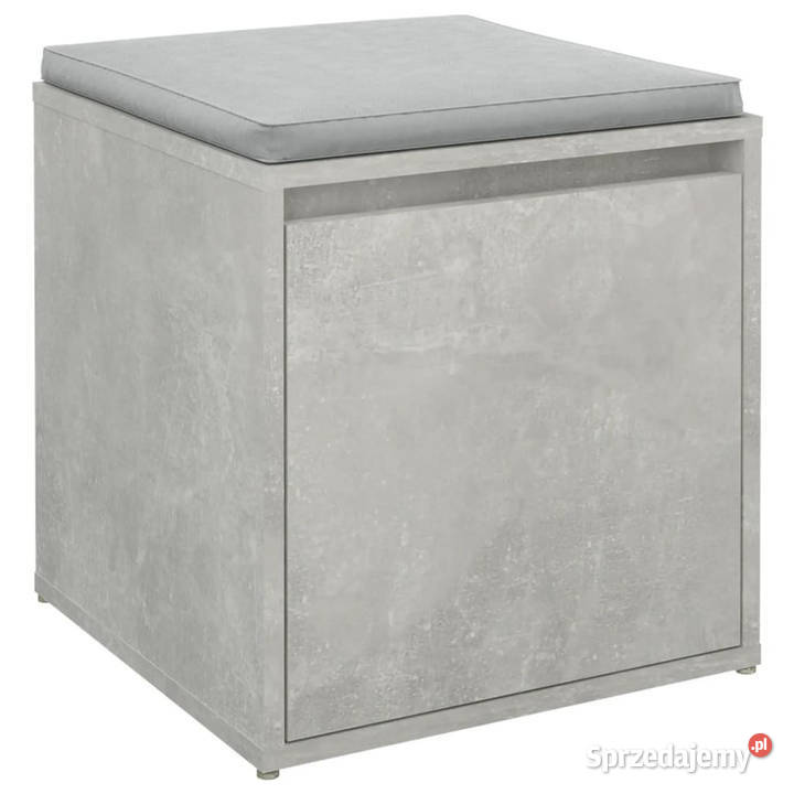 Puf z szufladą betonowy szary 405x40x40 WM808778 Warszawa