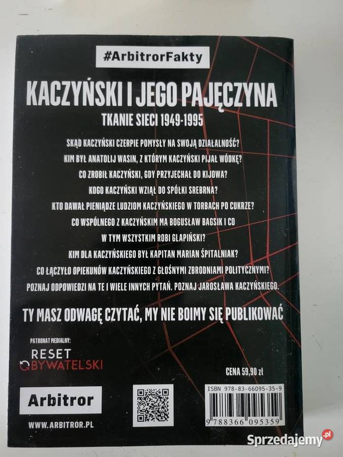 Kaczyński i jego pajęczyna Tkanie sieci 1949 Warszawa