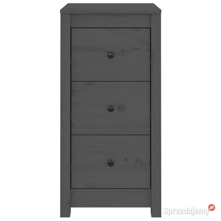 Szafki 2 szare 40x35x80 lite drewno sosnowe Meble mazowieckie Warszawa sprzedam