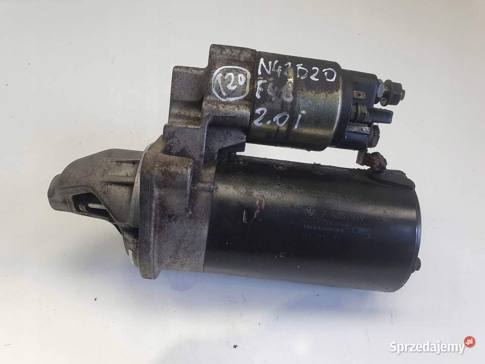 ROZRUSZNIK BMW E46 18 20 i ROZRUSZNIK bosch osobowe Układ elektryczny silnika lubelskie Rudka