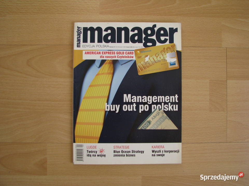 Manager Magazin miesięcznik 2005r 2006r 2007r Czasopisma
